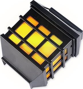 ILLUMAXX Svítidlo venkovní solární SOLAR WALL se soumrakovým čidlem (zdroj světla LED sefekt plamene 1800K)