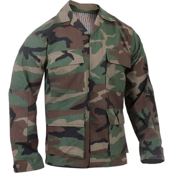 ROTHCO Blůza US typ BDU rip-stop WOODLAND velikost: 3XL
