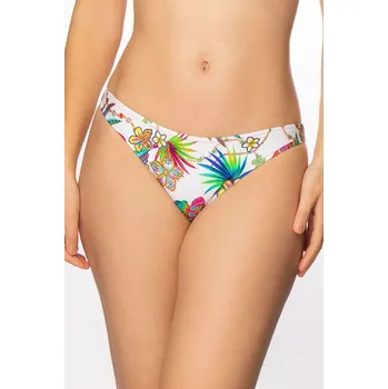 Dámské plavky Plavkové kalhotky ANTIGEL (EBB0735-01), Barva bílá, Velikost XL