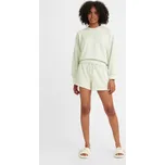LEVI'S® DÁMSKÉ SNACK SWEATSHORTS - NATURAL DYE SATURATED LIME