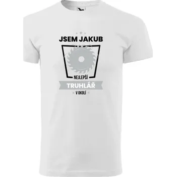 Pánské tričko Malfini Basic Nejlepší v okolí - truhlář