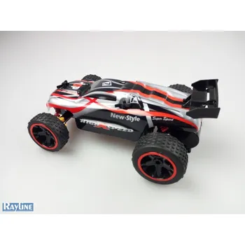 RC model auta Rayline Truggy pro děti 1:18 červená