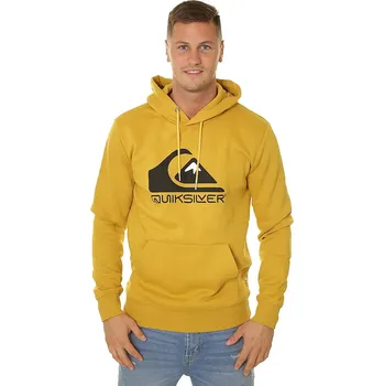 Pánská mikina Recenze Quiksilver Square Me Up Screen Ylvo/Honey XS
