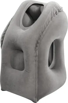 Cestovní polštářek Hama Cestovní nafukovací polštář šedý