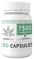cannaline CBD 750 mg 30 cps.