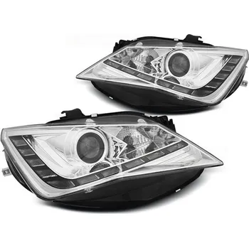 Přední světlomet TUNING-TEC Přední světla Seat Ibiza 6J 12+ - chrom TRU DRL