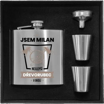 Placatka Placatka v krabičce Nejlepší v okolí - dřevorubec