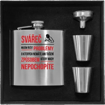 Placatka Placatka v krabičce Musím řešit problémy - svářeč