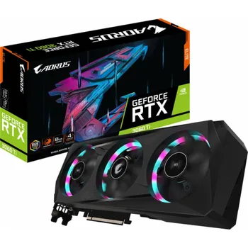 Gigabyte Aorus GeForce RTX 3060 Ti Elite 8G (GV-N306TAORUS E-8GD 2.0) Grafická karta Gigabyte Aorus GeForce RTX 3060 Ti Elite 8G (GV-N306TAORUS E-8GD 2.0)