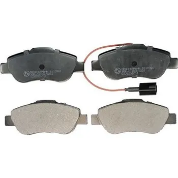 Brzdový systém Sada brzdových destiček, kotoučová brzda DENCKERMANN B110961