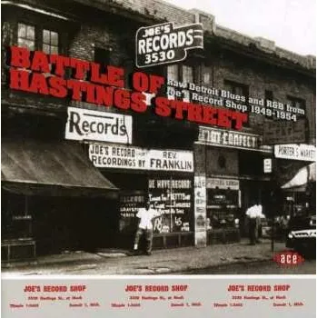 Zahraniční hudba CD Various: Battle Of Hastings Street - Raw Detroit Blues And R&B From Joe's Record Shop 1949-1954 2006