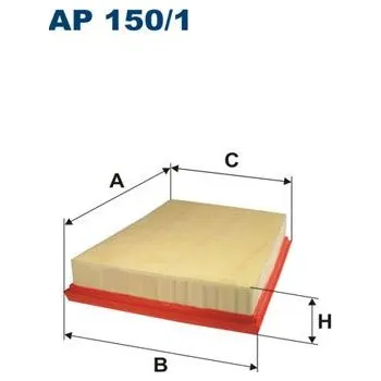 Autodíl Vzduchový filtr FILTRON AP 150/1