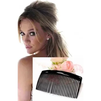 Ozdoba do vlasů Hřebínek do vlasů delší černý BH9