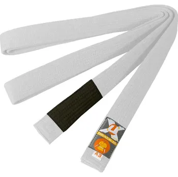 Bojový sport JU-SPORTS BRAZILIAN JIU JITSU PÁS NA KIMONO - BÍLÝ Délka: 340