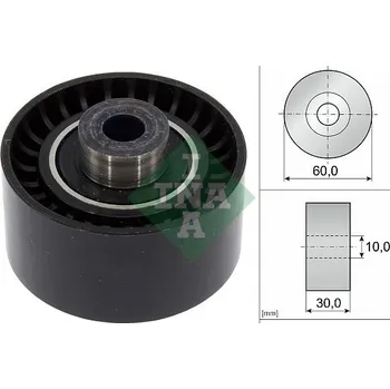 Motor automobilu Vratná/vodicí kladka, ozubený řemen Schaeffler INA 532 0289 10