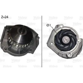 Chladič motoru Vodní čerpadlo, chlazení motoru VALEO 506640