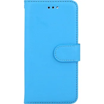 Pouzdro na mobilní telefon Pouzdro iPhone SE 2022 knížkové modré s přezkou (kryt neboli obal na iPhone SE 2022)