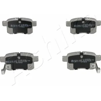 Brzdová destička Sada brzdových destiček, kotoučová brzda ASHIKA 51-04-410