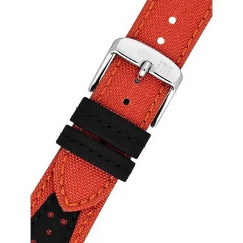 Řemínek na hodinky Textilní řemínek Morellato Volley 4747110.086 M, oranžový - 20 mm