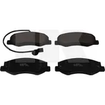 Sada brzdových destiček, kotoučová brzda NK 223965