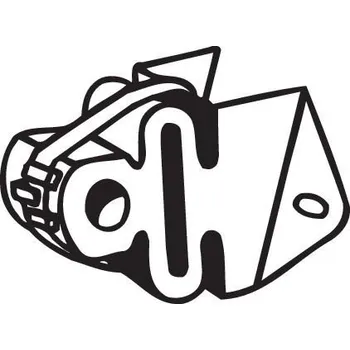 Držák, výfukový systém BOSAL 255-156