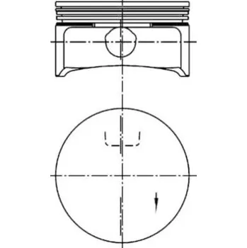 Auto-moto Píst KOLBENSCHMIDT 99741601