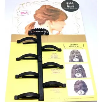 Braided hair pomůcka pro tvorbu účesu splétaných pramenů vlasů Po10