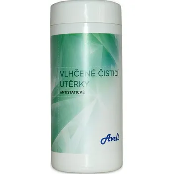 Čistící sada AVELI čistící vlhčené utěrky na monitory dóza 100 ks (XRT-00212)