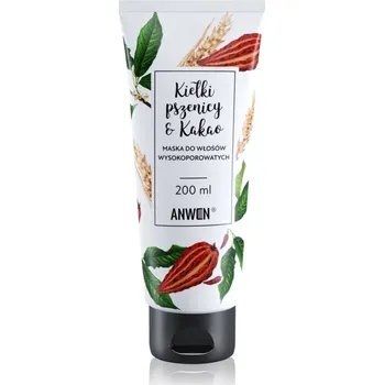 Vlasová regenerace Anwen Wheat & Cocoa maska na vlasy High Porosity 200 ml