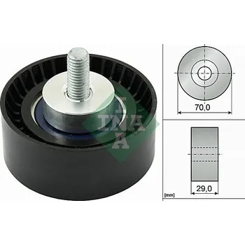 Auto-moto Vratná/vodicí kladka, klínový žebrový řemen Schaeffler INA 532 0298 10