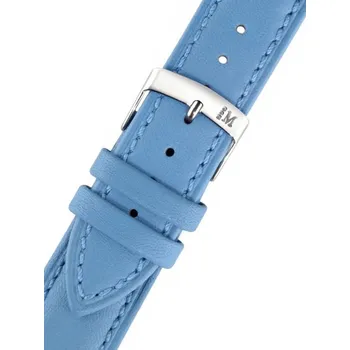 Řemínek na hodinky Kožený řemínek Morellato Musa 3935A69.166 M, modrý
