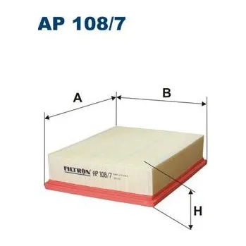 Vzduchový filtr Vzduchový filtr FILTRON AP 108/7