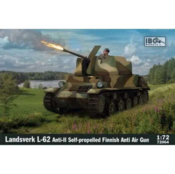 Plastikový model IBG 1/72 Landsverk L-62 Anti-II Finnish SP AA Gun