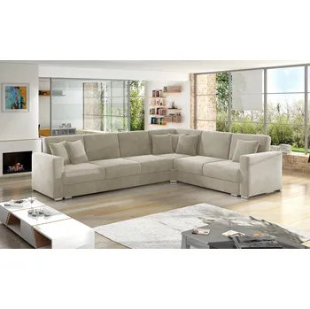 Sedací souprava Rohová sedací souprava NERO DELUXE béžová