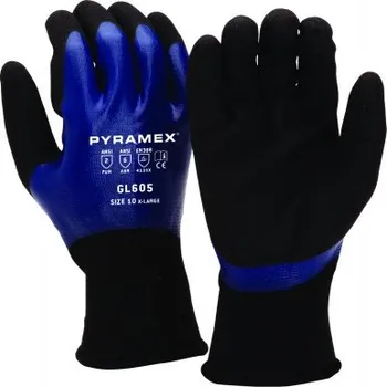 Pracovní rukavice Polyesterové rukavice Pyramex GL605 Velikost: M (8)