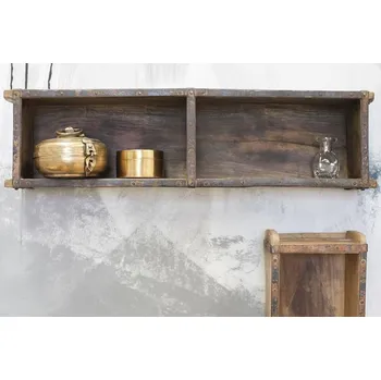 Úložný box Dřevěná polička Brick Box velká