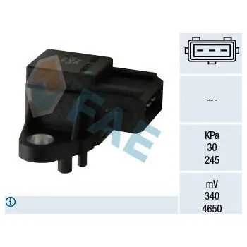 Čidlo automobilu Senzor tlaku sacího potrubí FAE 15051