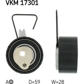 Napínací kladka, ozubený řemen SKF VKM 17301