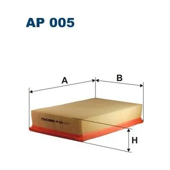 Filtr do auta Vzduchový filtr FILTRON AP 005