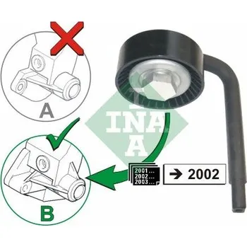Auto-moto Napínací kladka, žebrovaný klínový řemen Schaeffler INA 531 0790 10