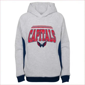 Pánská mikina Mikina Outerstuff NHL Power Play Hoodie Pullover YTH, Dětská, Washington Capitals, M Outerstuff
