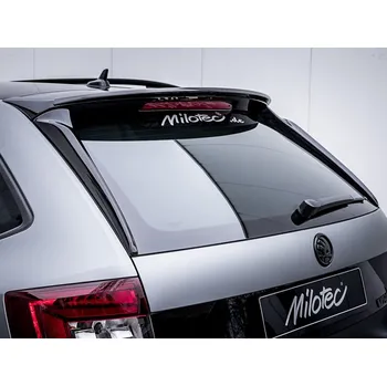 Tuning Flaps-deflektory zadního okna Škoda Octavia III RS Combi 2013-2020 černý lesklý | Milotec