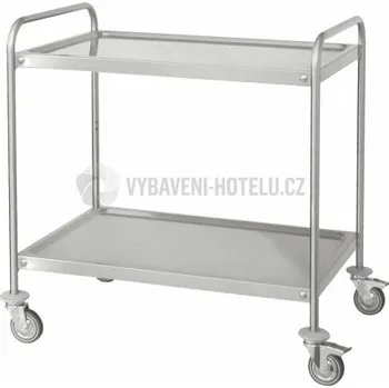 Servírovací stolek Vozík se dvěmi policemi (800x500x850/940) 4420521