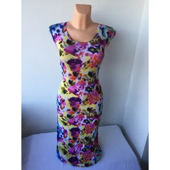 Dámské šaty Šaty bez rukávů na dovolenou JAROBA, Barva Pestrá, Velikost XXXL 54, Rukáv Bez rukávu