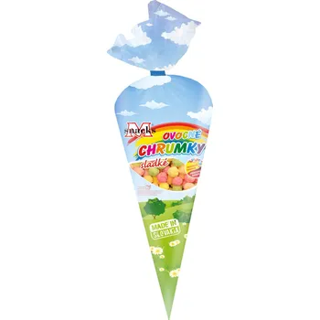 Křupky kukuřičné s ovocnou příchutí bez lepku 75g