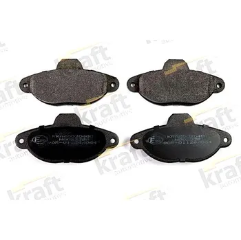 Brzdový systém Sada brzdových destiček, kotoučová brzda KRAFT AUTOMOTIVE 6003040