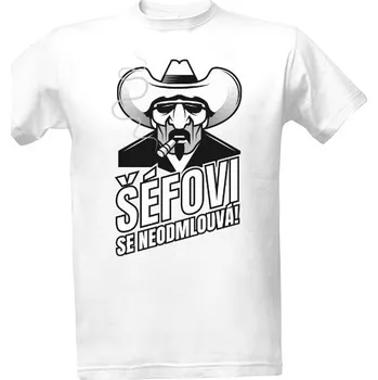 Tričko s potiskem Príma šéf_wm pánské