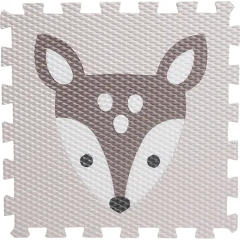 VYLEN Minideckfloor Koloušek Krémový s tmavě hnědým kolouškem