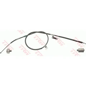 Lanko parkovací brzdy Tažné lanko, parkovací brzda TRW GCH381