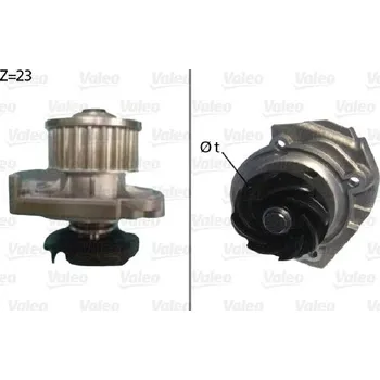 Chladič motoru Vodní čerpadlo, chlazení motoru VALEO 506686